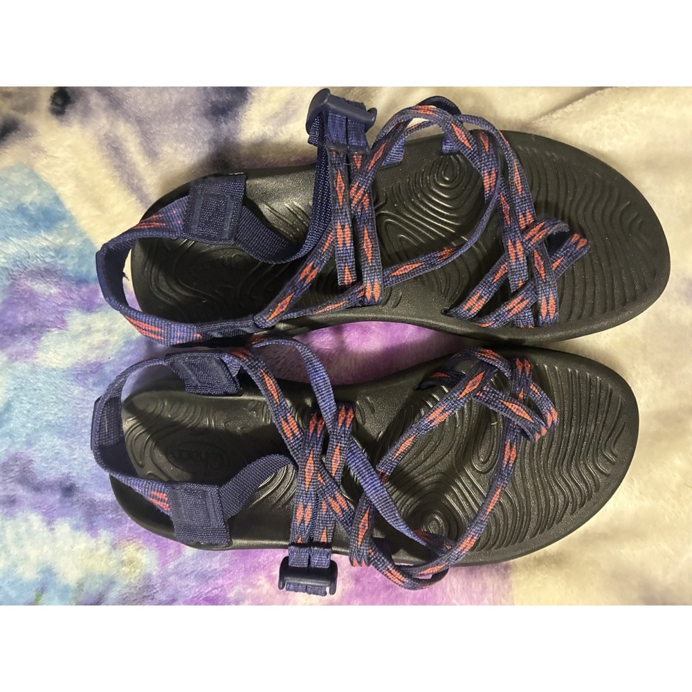 Chaco ZVolv X2 Sandals Women's 8 Volcanic Blue Double Strap Waterproof